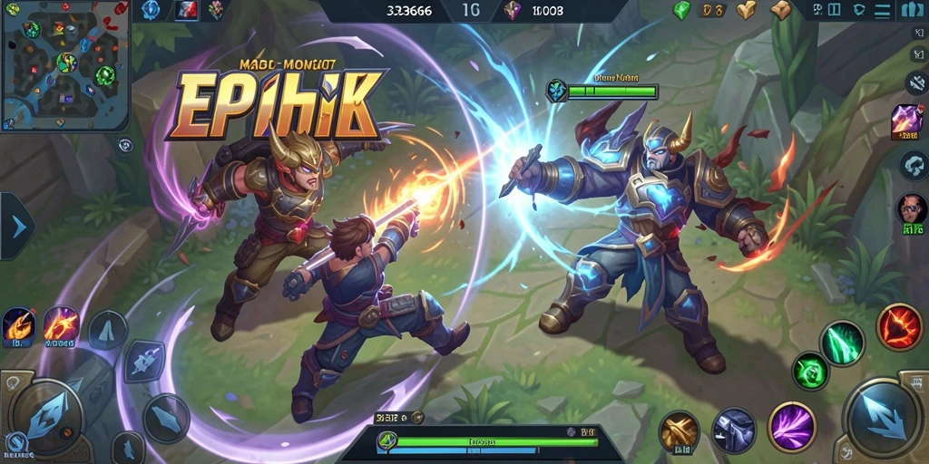 Gameplay seru dalam 333666 yang penuh strategi.