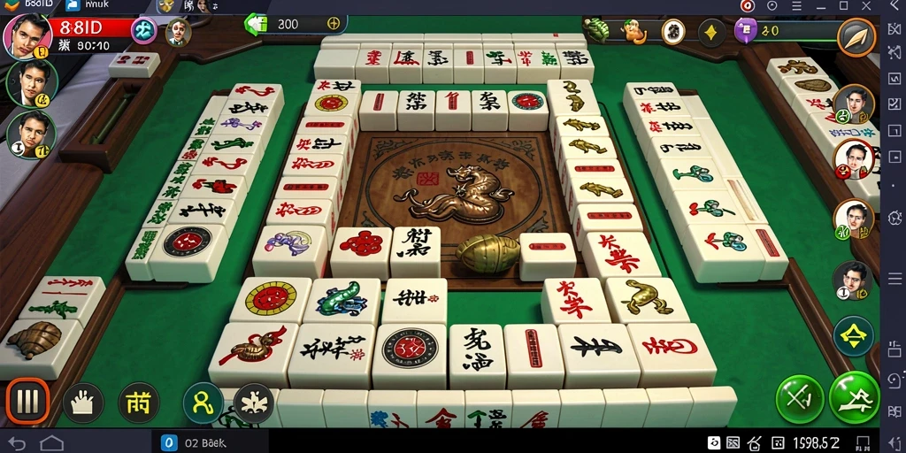 Tangkapan layar gameplay <strong>88ID</strong> yang menarik dan penuh tantangan Mahjong.