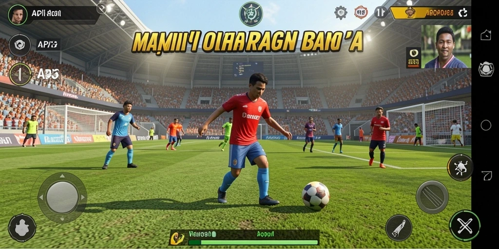 Tampilan gameplay menarik dari API33 dalam dunia olahraga.