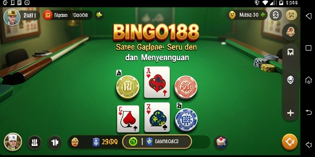 Screenshot BINGO188 menampilkan gameplay Gaple yang menarik.