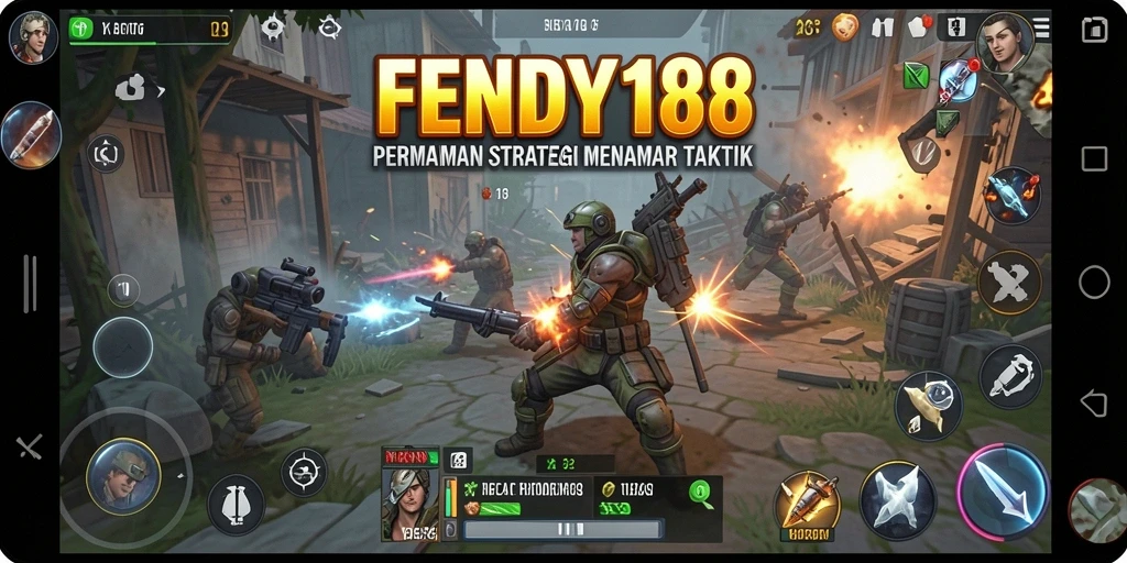 Screenshot utama FENDY188 menampilkan aksi strategi yang seru.