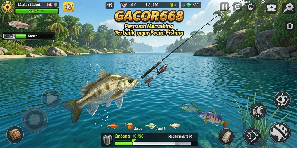 Tampilan menarik dari GACOR668 menunjukkan aksi memancing yang seru.