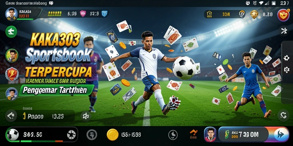Tampilan gameplay KAKA303 menunjukkan taruhan olahraga yang seru.
