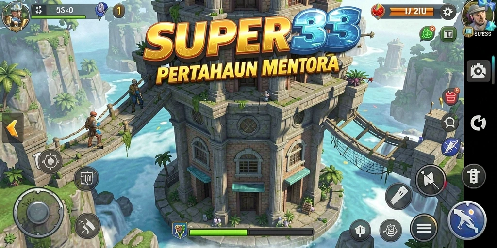 Tampilkan momen menegangkan saat mempertahankan menara di SUPER33.