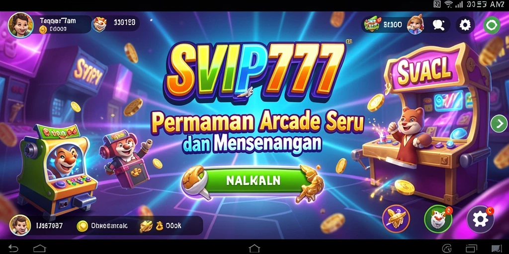 Tampilan gameplay SVIP777 yang penuh aksi dan keseruan.