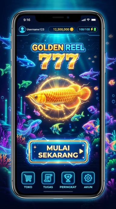 Screenshot tampilan utama aplikasi day777.